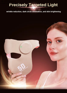 New ManufacturerLED mask two version 3D Red Light 1064nm Red Light Mask Therapy Face