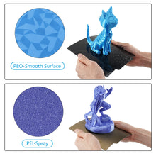 Plaque de construction magnétique PEI Texture 235x235 pour Ender 3, Elegoo Neptune 4 Pro, PET, PEO, PEY, plateau chauffant d'imprimante 3D en acier à ressort