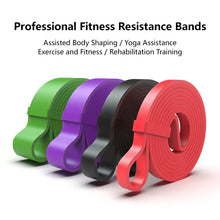 New 1Pcs Tough Latex Resistance Band Elastic Exercise Strength Pull-Ups Auxiliary Band Fitness Equipment Strengthening Train