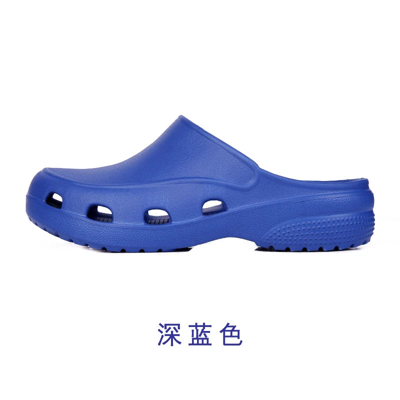 Medical Scrub Clogs Nurse Garden Shoes Arch Support House Slippers Sandals Breathable Slip On Indoor Outdoor Doctor Clogs X03