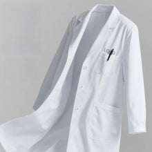 Long Sleeve White Lab Coat Work Uniform for Women Short Sleeve Summer Student Doctor Suit Male Lab Coat Isolation Gown