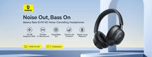 Baseus Bass BH1 NC Lite ANC Wireless Headphones 95% Noise Cancelling Headsets Headphone Bluetooth 6.0 80H Over Ear Earphones