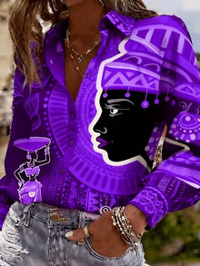 Women's Spring Summer Casual Loose Print Top African Ethnic Female Silhouette Shirt by Mirlaine Univers Women's Spring Summer Casual Loose Print Top African Ethnic Female Silhouette Shirt Mirlaine Univers womens-spring-summer-casual-loose-print-top-african-ethnic-female-silhouette-shirt Women's Spring Summer Casual Loose Print Top African Ethnic Female Silhouette Shirt Mirlaine Univers Women's Spring Summer Casual Loose Print Top African Ethnic Female Silhouette Shirt
