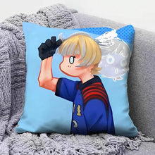Charles Chevalier Blue Lock   Home Sofa Cushion Covers and Aecorative Custom Pillow Covers