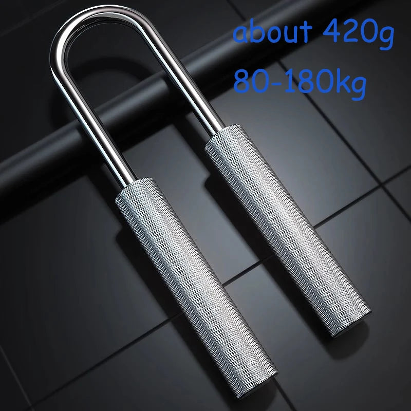 50 to 180kg Adjustable Men Bodybuilder Heavy A Type Hand Grip Gripper Device Home Gym Strength Hands Gripping