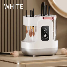 USB Electric Makeup Brush Cleaner 3-in-1 with Automatic Quick-Drying Support Device - Makeup Brush Cleaning And Drying Book Tool
