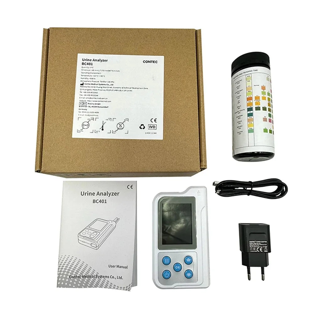 Handheld 2.4'' LCD Vet Veterinary Animal Use Urine Analyzer Machine Pet Care Room