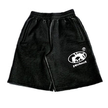 Summer Men Grey Cotton Y2K Hiphop Streetwear Shorts European Street Style Trendy Baggy Casual Cargo Urban Casual Wear Fashion
