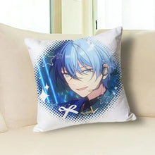 P-project Game sekai PJSK Various Sizes Square Pillow Case For Car Home Bedchamber Decor Custom Valentine gift