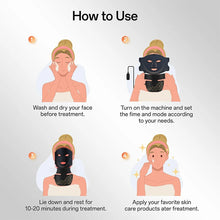 New Arrival Quad Chips 4 Color Silicon Beauty Mask 450nm 660nm 850nm LED Red Light Therapy Face Medical Home Office