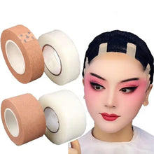 New PE/Non-woven Fabric Facial Tape Breathable Professional Cosplay Makeup Tape Transparent Lift  Double Eyelid Tape Makeup