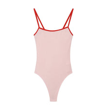 2026 Summer New Women's Sensational Clothing Spicy Girl Style Round Neck Contrasting Color Edge Bottom Strap jumpsuit