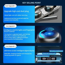 F9 Wireless Earphones LED Dislpaly Binaural TWS Wireless Bluetooth Headset Waterproof Noise Reduction Bluetooth Headphones