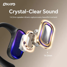 OHAYO Open Ear Earbuds Bluetooth 5.4 Sport Wireless Headphones 40Hrs Playtime Ear Buds Over Ear with Microphone IPX6 Sweatproof