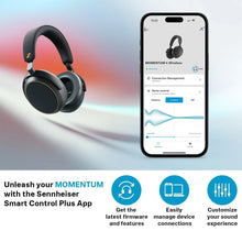 Sennheiser Momentum 4 Wireless Bluetooth Headphones Over Ear Noise Cancelling HiFi Stereo Sound Headset with Microphone