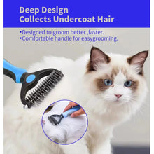 Professional Pet Deshedding Brush Dog Hair Remover Pet Fur Knot Cutter Puppy Cat Comb Brushes Dogs Grooming Shedding Supplies