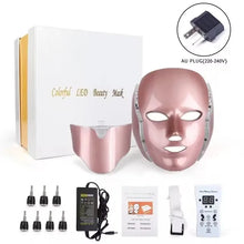 7 Color Light Led Facial Mask Red Light Therapy Photon Face Masks Wrinkle Anti-Acne Tighten Skin Care Beauty Device