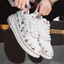 Sneaker Casual Men Designer Easy Matching Board Shoes Fashion Microfiber Leather Breathable Height Increased Flat Platform Shoes