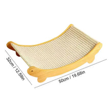 Sisal Cat Scratching Pad Reusable Cat Scratcher Cat Scratch Bed Nest for Pet Sleeping Playing Grinding Small Medium Large Cats