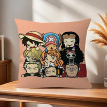 Pillow Cushion Cover Pillowcase Living Room Sofa Home Decor Customized Japan o-o-One Piece Anime