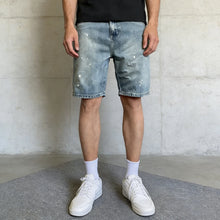 Men's Summer American High Street Denim Shorts Slim Fit 5-Point Casual Mid Pants Fashion Y1Y2 Style Cross-Border Hot Sale