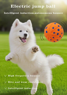Pet Smart Dog Toy Ball ETPU Popcorn Jumping Dog Toy Ball Has Multiple Functions Such As Bouncing And Spinning