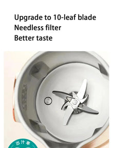 220V 1500ml Soybean Milk Machine 10-leaf Blade Breakfast Machine Electric Juicer Blender Mixer Wall Breaking Machine