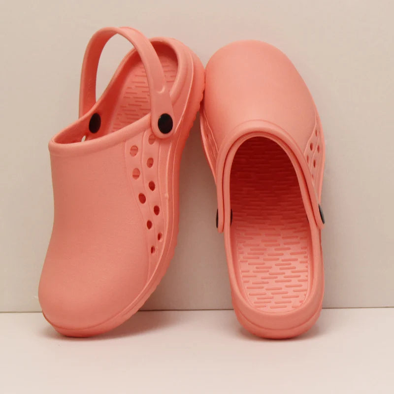 Men's and Women's Classic Clog Nurse Shoes Scrub Clogs EVA Medical Work Anti Slip Working Slippers Sandal Classic Clogs XO6-01