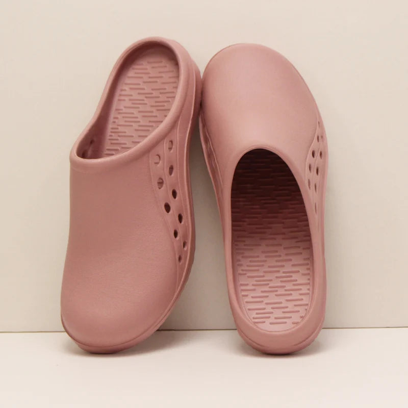 Non-slip Doctor Work Shoes Step-in Medical Clogs Premium Operating Room Shoes EVA Hospital Scrub Clogs Soft Dentist Vet Slippers