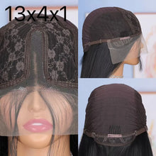 Water Wave 13x4x1 Lace Frontal Synthetic Wig For Women
