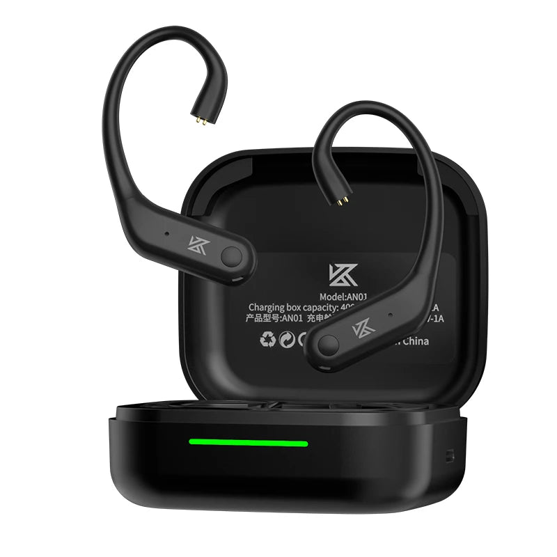 KZ AN01 Wireless Upgrade Ear Hook Cable C-Pin ANC Active Noise Cancellation Bluetooth Module LDAC HD Audio Decoding
