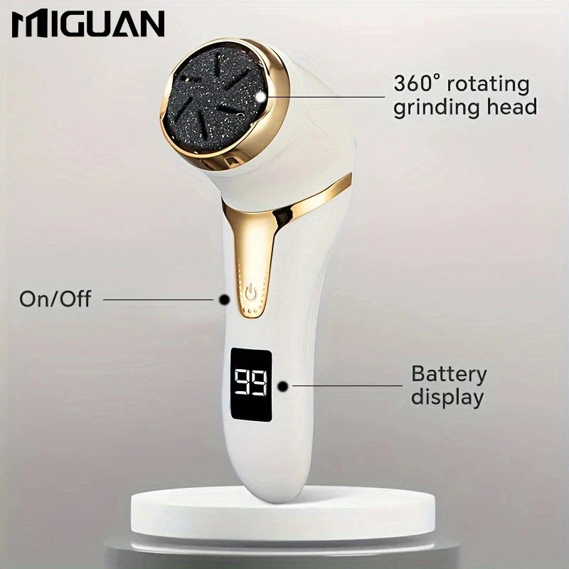 Professional Electric Callus Remover for Feet  - Easy to Use, Gentle Exfoliator for Smooth Skin，Rechargeable