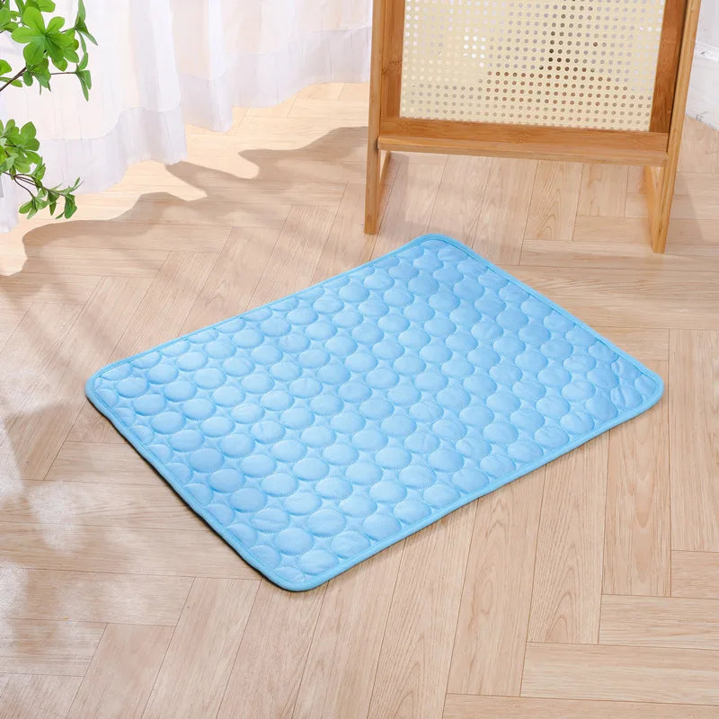 Cooling Pad Summer Cat Dog Sofa Nest Bed Cooling Sleeping Pad for Small Dogs Pets Durable Sofa Cooling Pad Blanket Pet Ice