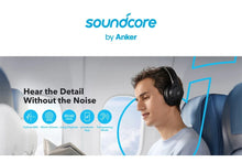 Original Soundcore Q20i Wireless Bluetooth Over-Ear Headphones with Hybrid Active Noise Cancelling Dual Device Connect And MIC
