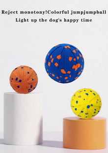 Pet Smart Dog Toy Ball ETPU Popcorn Jumping Dog Toy Ball Has Multiple Functions Such As Bouncing And Spinning