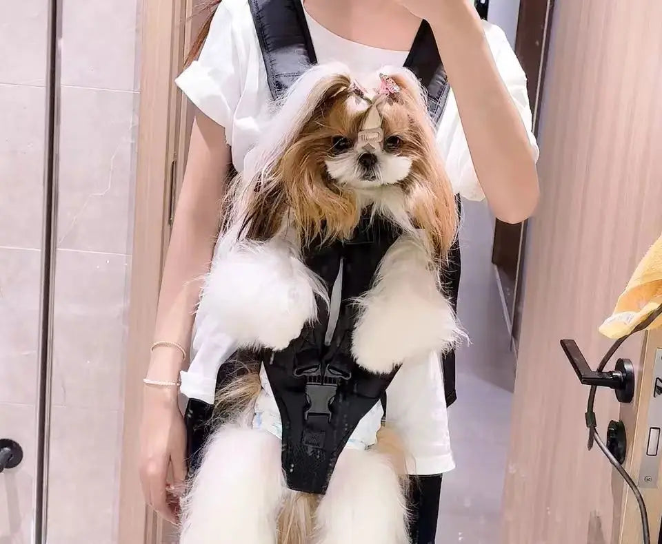Chest Pet Bag Wrapping Large Dog Backpack, Convenient to Carry when going out, New Product