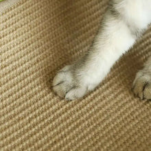 Cat scratch board, cat nest integrated, linen, non shedding, durable, large oval basin, cat claw board, non rotting, round cat