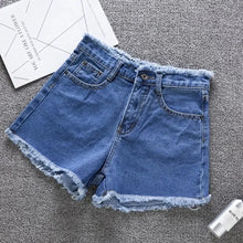 2026 New Summer Shorts Women Jeans High-waisted Denim Short Pants Female Rough-selvedge Outside Casual Sports Shorts Loose Jeans