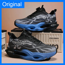 Unisex Sports Shoes Soft Rebound Thick Sole Lightweight Professional Running Fashionable Mesh Breathable Training Shoes for Men