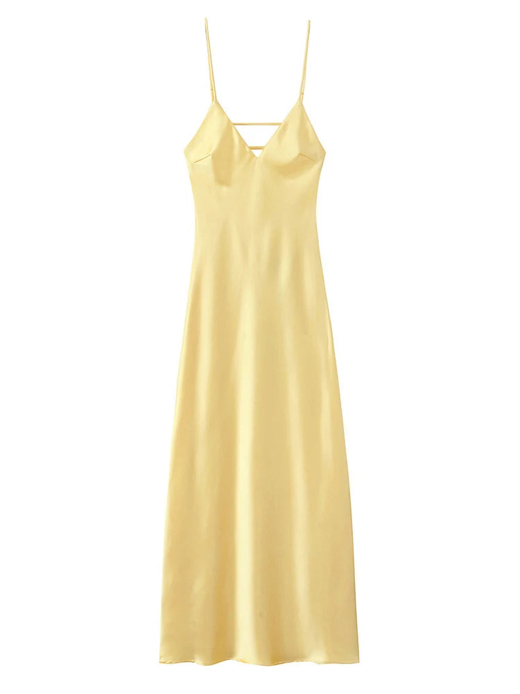 Women Green Ruched Elegant Satin Maxi Dress Mermaid One-shoulder Cutout Slim Fit Flowy Vestido 2026 Lady Summer Evening Vestidos