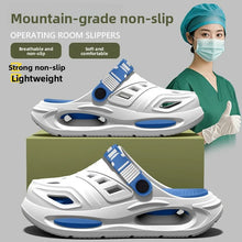 Men's Special Arch Support Hole Hole Shoes Summer Outdoor Wear Long Standing Not Tired Foot Anti-Slip Deodorant Slippers