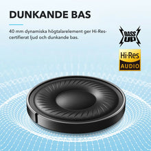 Soundcore by Anker Q20i Hybrid Active Noise Cancelling Headphones, Wireless Over-Ear Bluetooth, 40H Long ANC Playtime, Hi-Res
