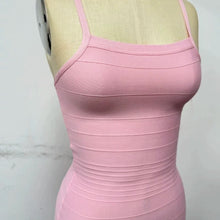 Sexy Sleeveless Women's Bandage Dress Sleeveless Bandeau Ribbed Bodycon Mini Dresses Date Night Cocktail Party Clubwear Female