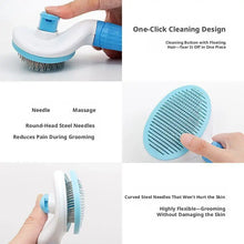 Pet Dog Brush Cat Comb Self Cleaning Pet Hair Remover Brush Pets Dematting Comb Dogs Accessories For Dogs Cats Grooming Tools
