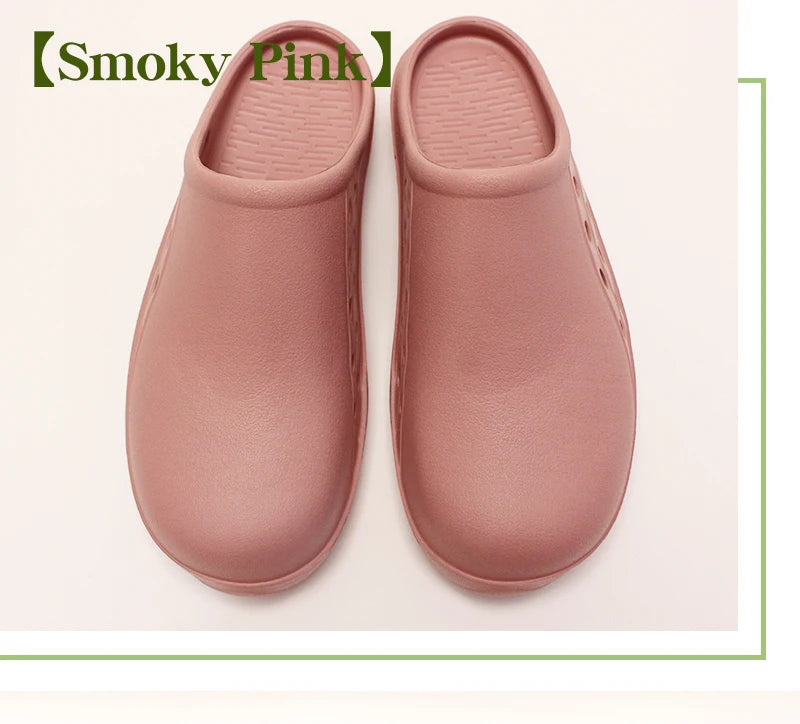 Non-slip Doctor Work Shoes Step-in Medical Clogs Premium Operating Room Shoes EVA Hospital Scrub Clogs Soft Dentist Vet Slippers