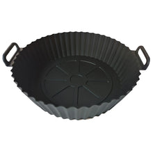 Doublures en silicone pour friteuse à air, gadgets de cuisine pour panier de friteuse à air, plateau de cuisson réutilisable, moule à pizza antiadhésif, accessoires de cuisine pour four