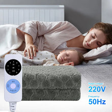 Plush Electric Blanket Double Single Velvet Intelligent Blanket Comfy Smart Electric Blanket Household Office Blanket
