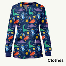 Women Nurse Scrub Jacket Medical Uniform Hospital Dental Clinic Work Wear Outwear for Pharmacy Vet Pet Shop Pharmacy Outwear