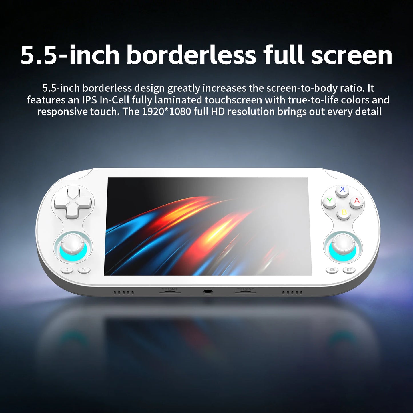 ANBERNIC RG VITA / RGVITA Pro Handheld Game Console IPS Touchscreen 5000mAh Video Gaming Player Supports AI Streaming RixelHK