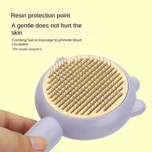 Pet Comb Cat Combing Special Rabbit Ear Comb To Floating Hair Needle Comb Pet Comb Easy Hair Removal And Massaging Brush